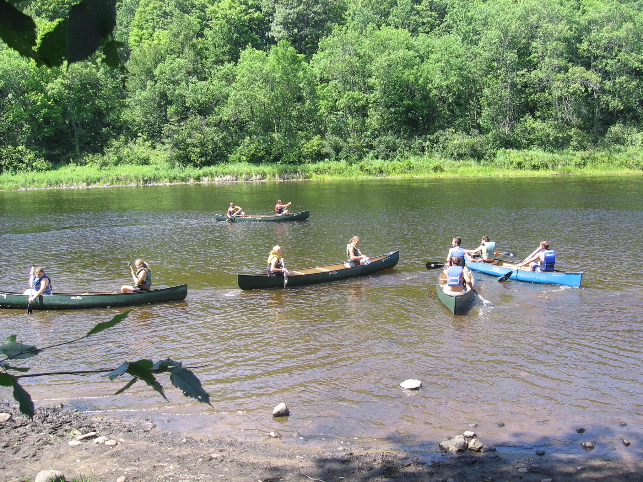 Lake Lundgren canoe trip